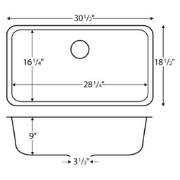 Single Bowl Kitchen Sink by Karran for Easy Cleaning 3