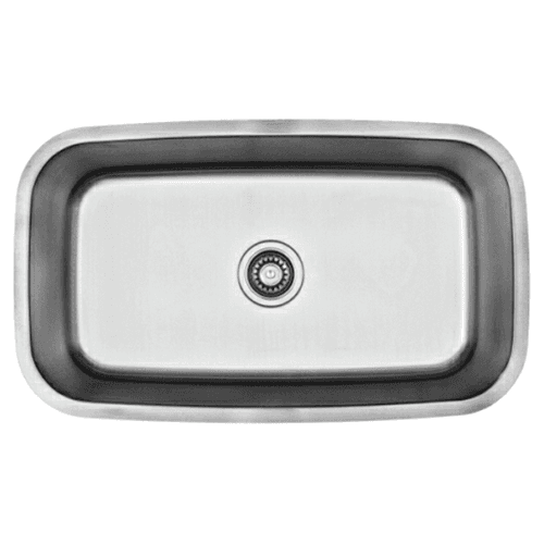 BC-3018 Stainless Steel Undermount 18G Large Single Bowl Kitchen Sink, 31-1/2" x 18-1/2" x 9-1/2 - Main Image