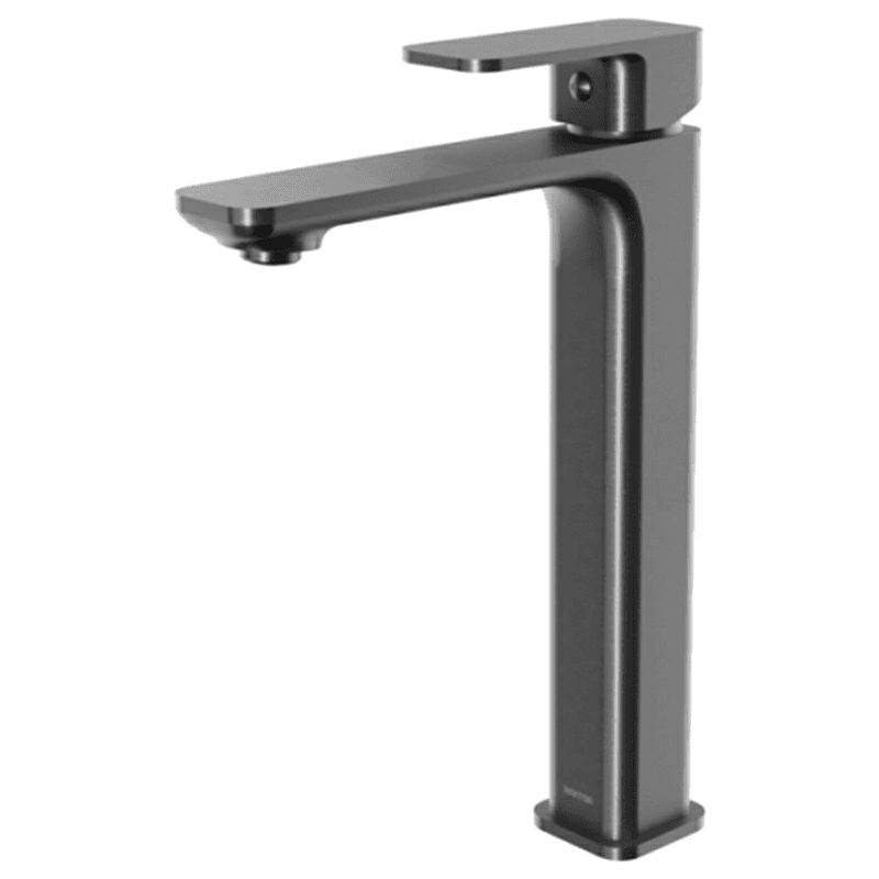 Venda Single-Handle Single Hole Vessel Bathroom Faucet with Matching Pop-up Drain, Gunmetal Gray Main - Image