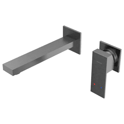 Alberton Single-Handle Wall-Mount Bathroom Faucet, Stainless Steel Main - Image