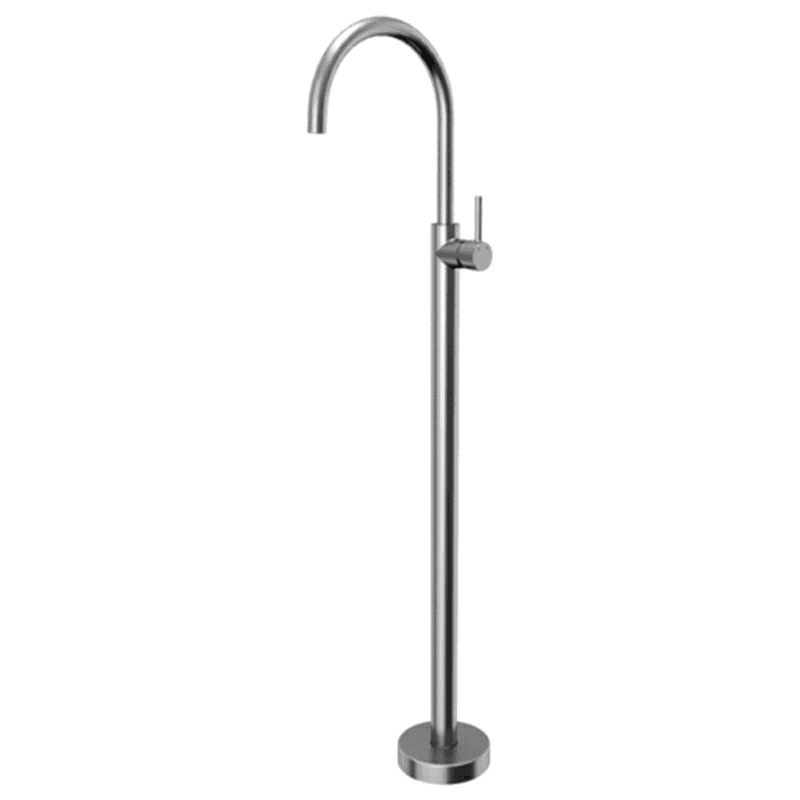 Howick Single-Handle Freestanding Bathroom Faucet, Stainless Steel Main - Image