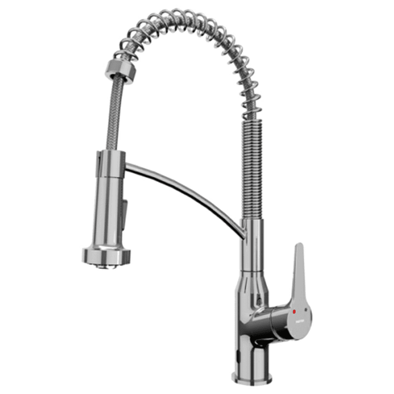 Alston Touchless Single-Handle Pull-Down Sprayer Kitchen Faucet, Polished Chrome Main - Image