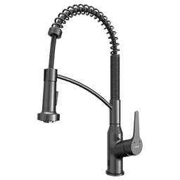 Alston Touchless Single-Handle Pull-Down Sprayer Kitchen Faucet, Gunmetal Gray Main - Image