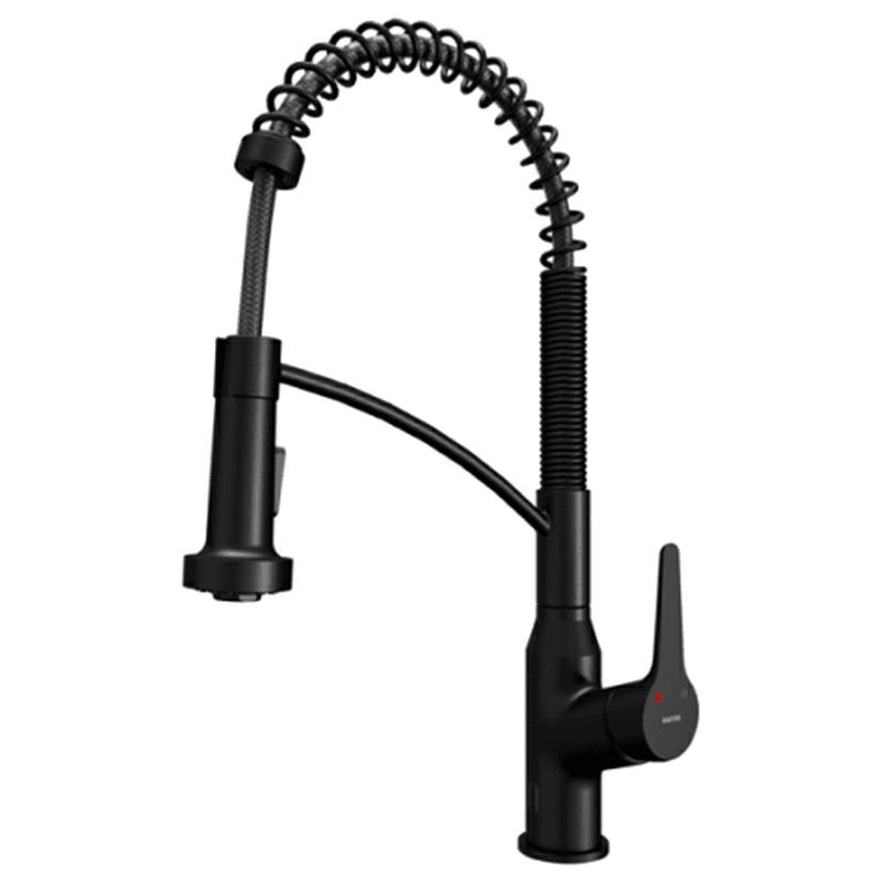Alston Touchless Single-Handle Pull-Down Sprayer Kitchen Faucet, Matte Black Main - Image
