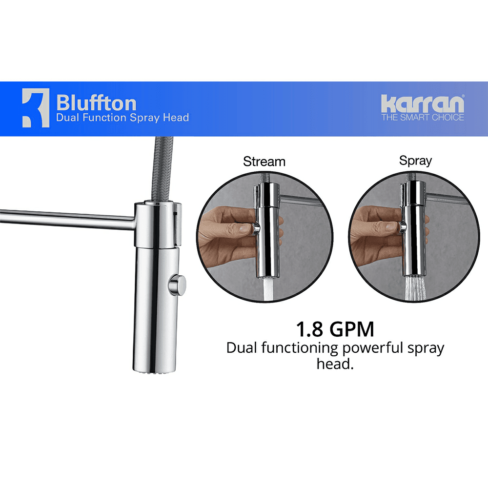 Karran's High-Quality Bluffton Single-Handle Faucet