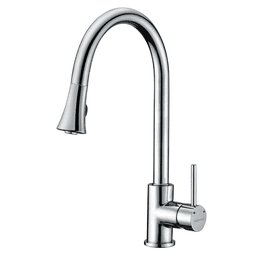 High Arc Spout Design for Ample Space - Weybridge Single-Handle Pull-Down Kitchen Faucet