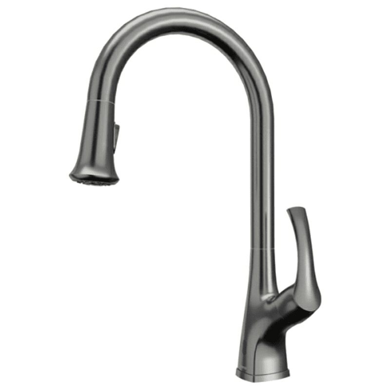 Chantilly Touchless Single-Handle Pull Down Sprayer Kitchen Faucet, Gunmetal Gray Main - Image
