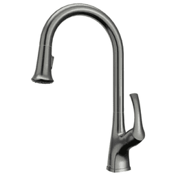 Chantilly Touchless Single-Handle Pull Down Sprayer Kitchen Faucet, Gunmetal Gray Main - Image