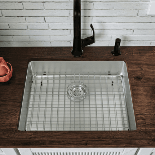 Novaro Stainless Steel Undermount 18G Single Bowl Kitchen Sink, 23-1/8" x 17" x 5-1/2" Alt 3 - Image
