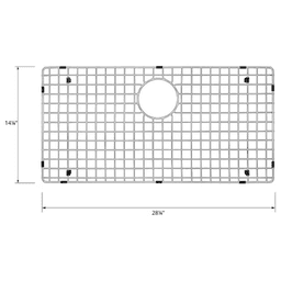 Quartz Top Mount/Drop-In Large Single Bowl Kitchen Sink Kit, 33" x 22" x 9", Bisque Alt 14 - Image