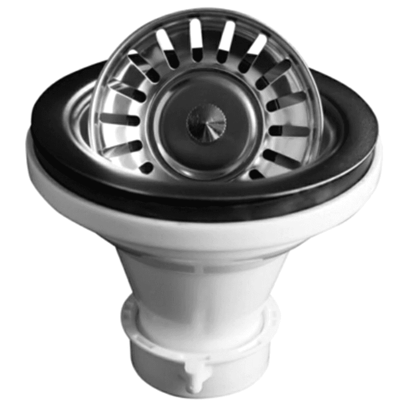 Quartz Top Mount/Drop-In Large Single Bowl Kitchen Sink Kit, 33" x 22" x 9", Bisque Alt 3 - Image