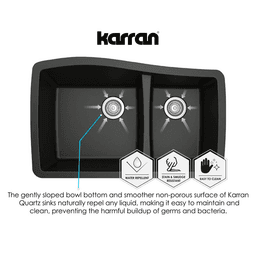 Stylish and Practical Karran Kitchen Sink