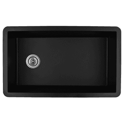31-5/8" x 19-1/8" x 9" Karran QU-670 Quartz Under Mount Sink