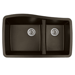 33-1/2" x 20-5/8" x 9" Brown Quartz Kitchen Sink - Image 4