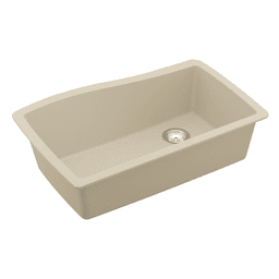 Karran QU-722 Quartz Under Mount Sink, Top View