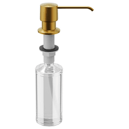11-1/2" Kitchen Soap/Lotion Dispenser, Gold Main - Image