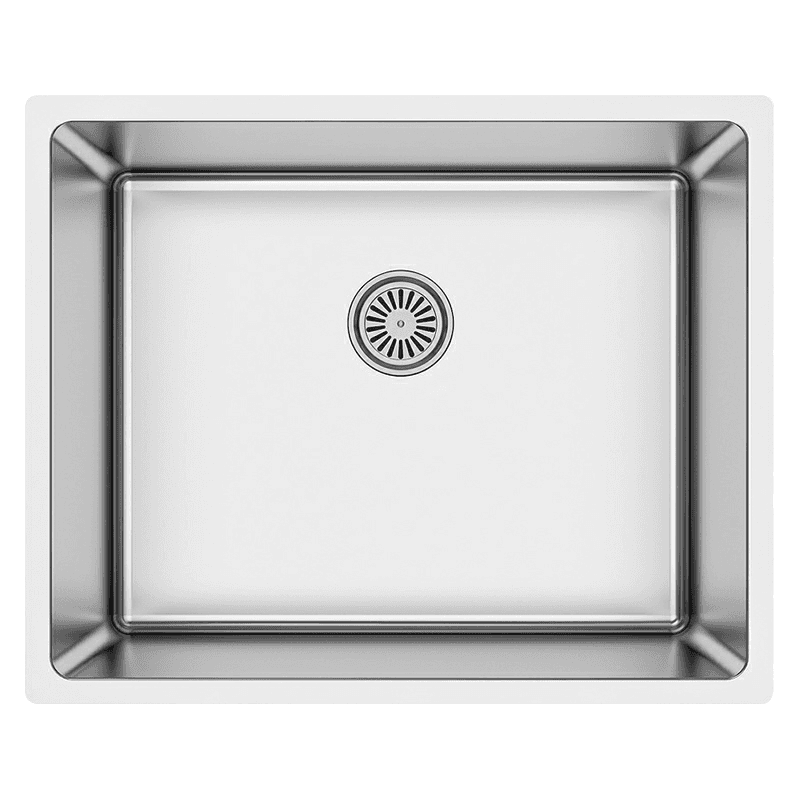 Select Stainless Steel Undermount 16G Single Bowl Kitchen Sink Kit, 21-1/4&quot; x 17-1/4&quot; x 8-1/4&quot; Alt 1 - Image