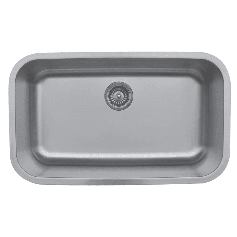 18 Gauge Single Bowl Sink for Stone and Quartz