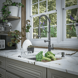 Elite Stainless Steel Undermount Single Bowl Workstation Kitchen Sink Kit, 30" x 18-3/4" x 10" Alt 10 - Image