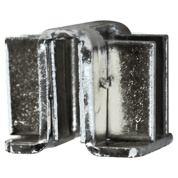 Double-Mount Hanging File Bracket for Kinetron's KHFB, Zinc Finish
