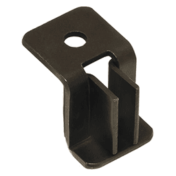 Black Pendaflex Bracket - 1/8" File Rail Affixing - Top Mount Design