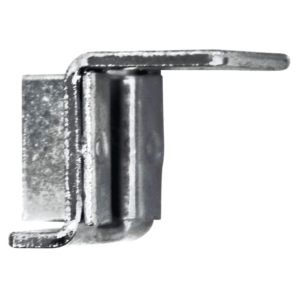 Kinetron KHFB Flush-Mount Hanging File Bracket - No Cutting or Grooves - Use Side to Side or Front to Back - Easy and Strong - 16 Gauge Steel - Quick to Install - Mounts on 1/8" File Bars, 1/2" or 5/8