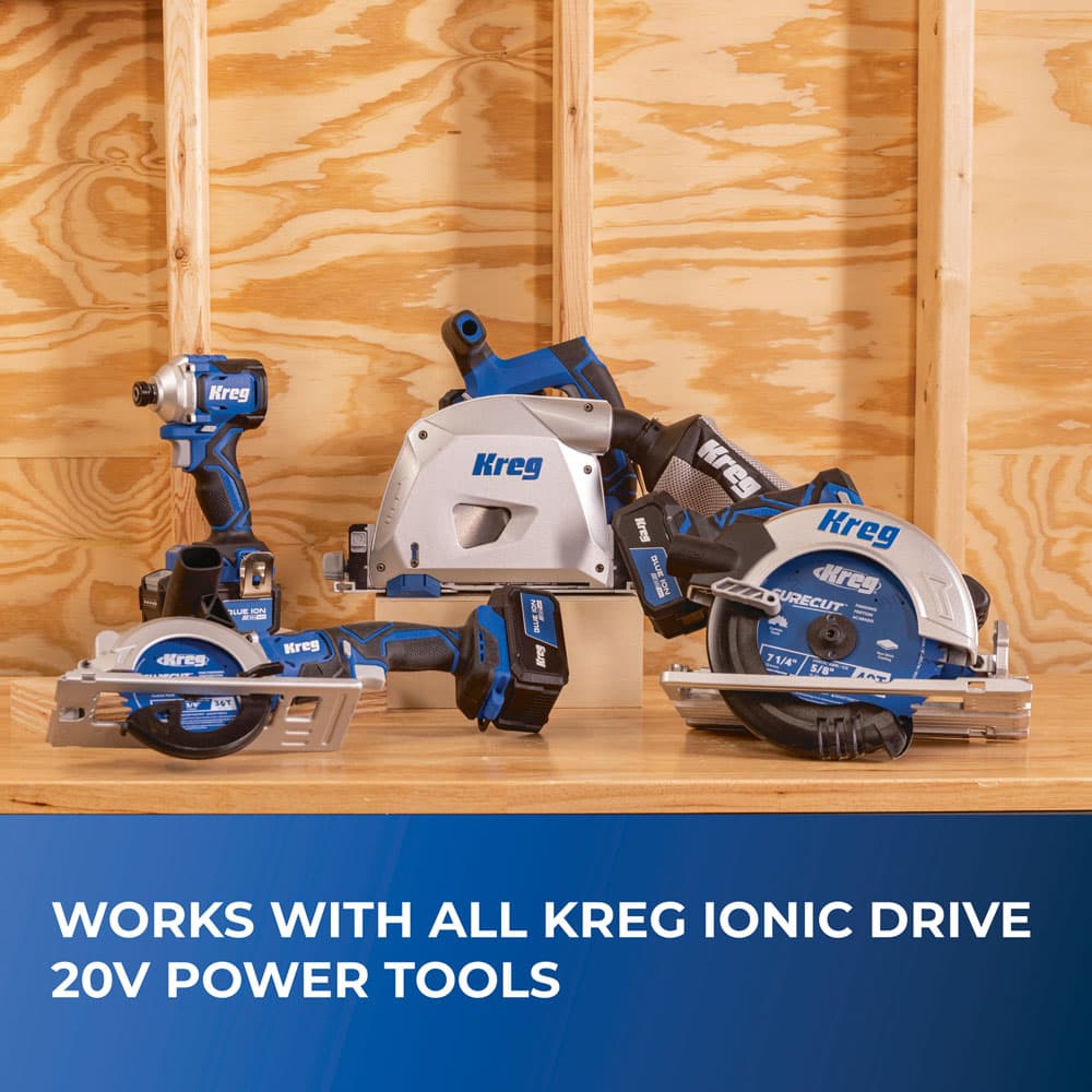 Kreg 20V Blue Ion 4.0 Ah Battery Pack - Image 7