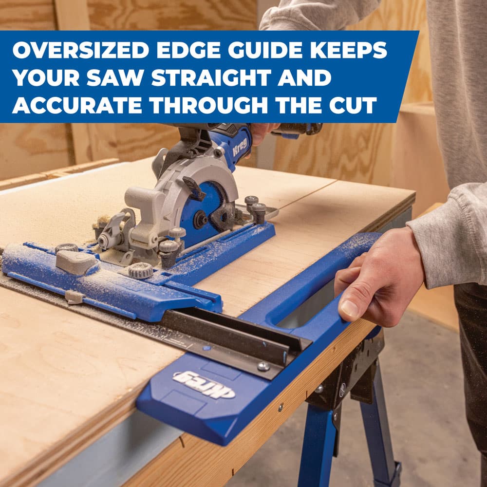 Kreg Rip-Cut Universal Edge Guide for Circular Saws - Image 7