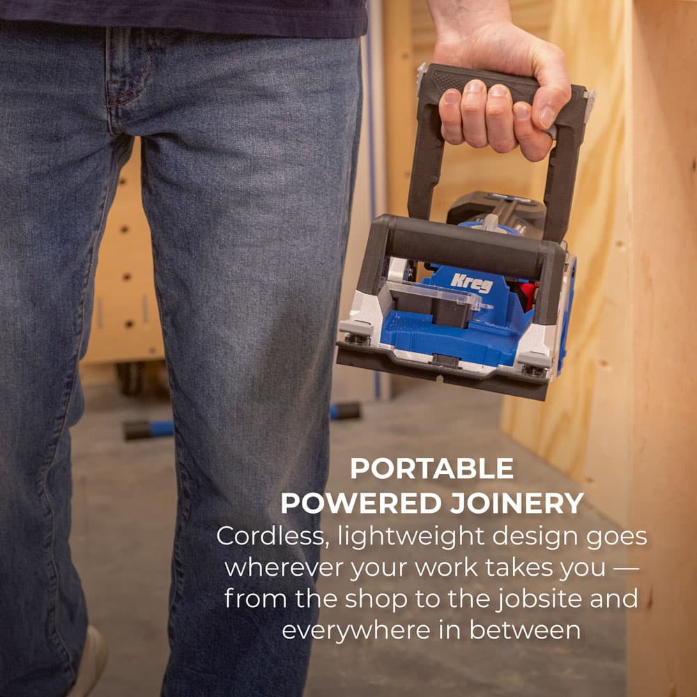 Kreg 20V Ionic Drive™ Rebel Pocket-Hole Joiner Kit - Image 3