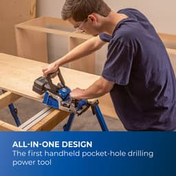 Kreg 20V Ionic Drive™ Rebel Pocket-Hole Joiner Kit - Image 4