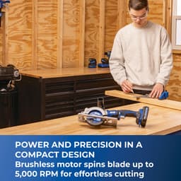 Kreg 20V Ionic Drive™ 4-1/2-in Circular Saw - Image 3