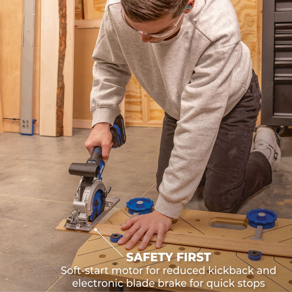 Kreg 20V Ionic Drive™ 4-1/2-in Circular Saw - Image 6