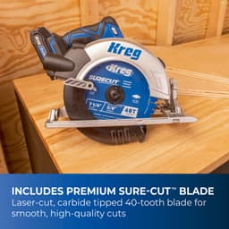 Kreg 20V Ionic Drive™ 7-1/4-in Circular Saw - Image 4