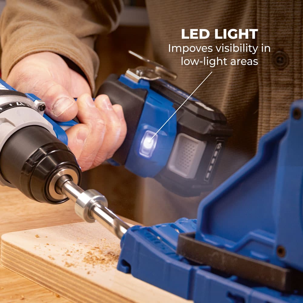 Kreg 20V Ionic Drive™ 1/2-in Compact Drill - Image 7