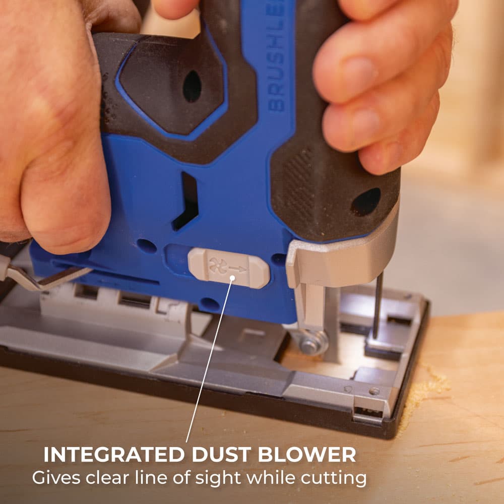 Kreg 20V Ionic Drive™ Barrel Grip Jigsaw - Image 11