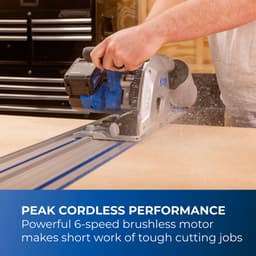 Kreg 20V Ionic Drive™ 6-1/2-in Plunge Cut Track Saw - Image 3