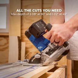 Kreg 20V Ionic Drive™ 6-1/2-in Plunge Cut Track Saw - Image 7