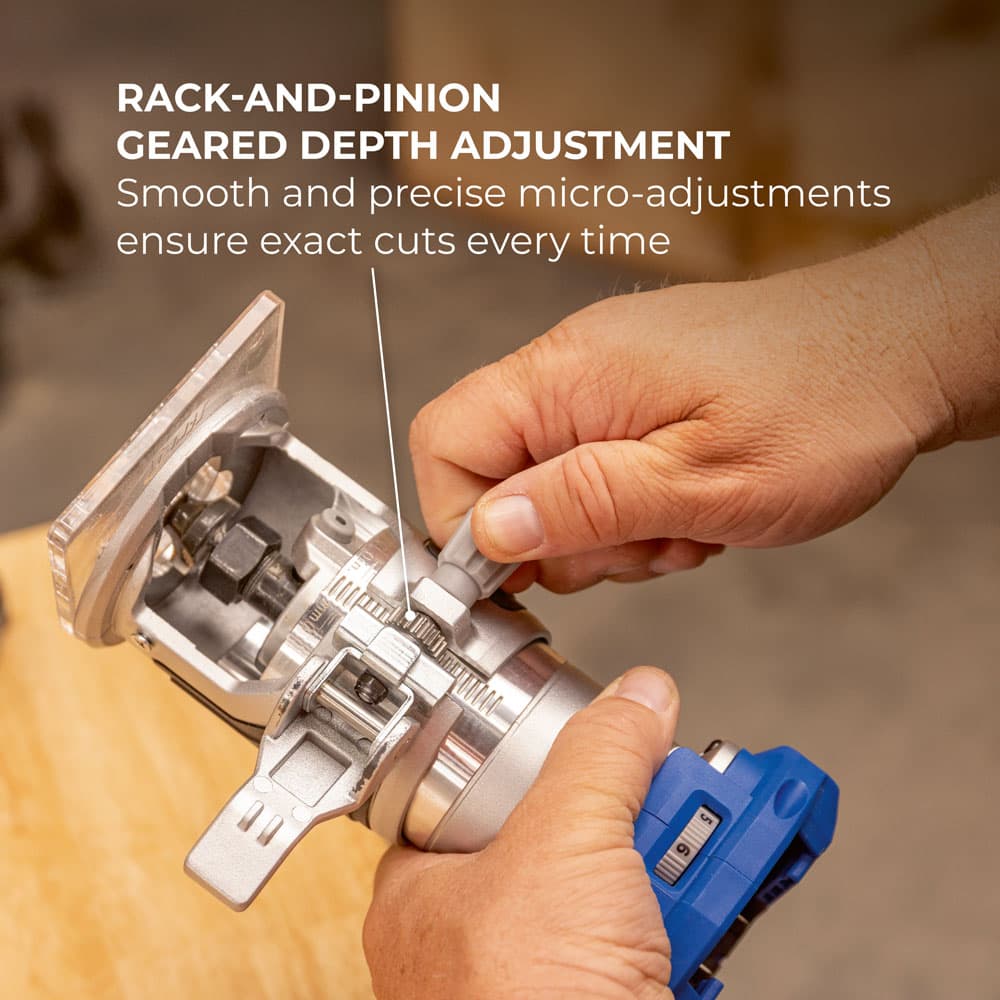 Kreg 20V Ionic Drive™ 1/4-in Trim Router - Image 5