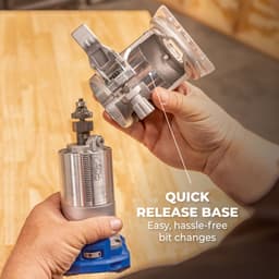 Kreg 20V Ionic Drive™ 1/4-in Trim Router - Image 9