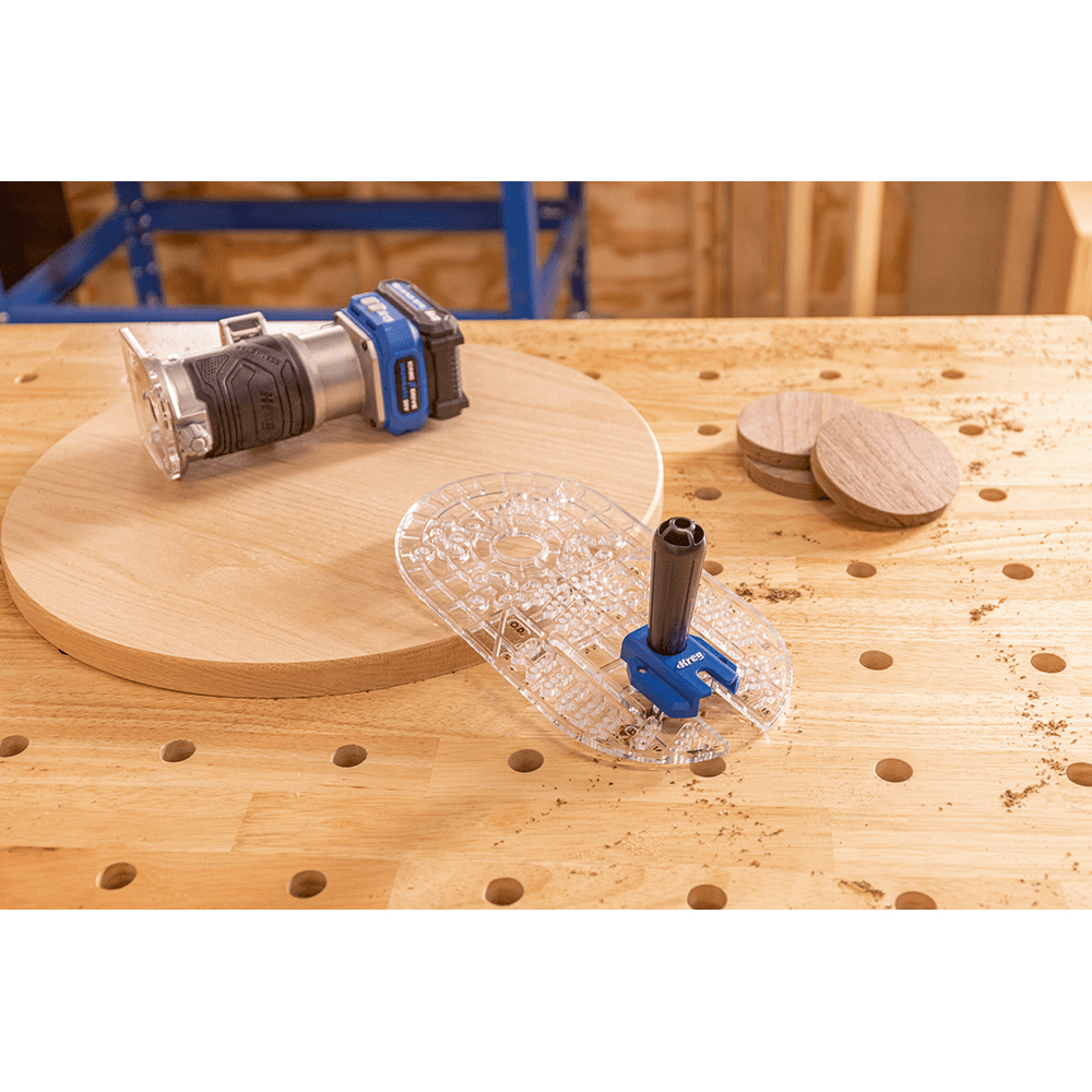 3-1/2" - 15" Trim Router Base Plate Alt 1 - Image