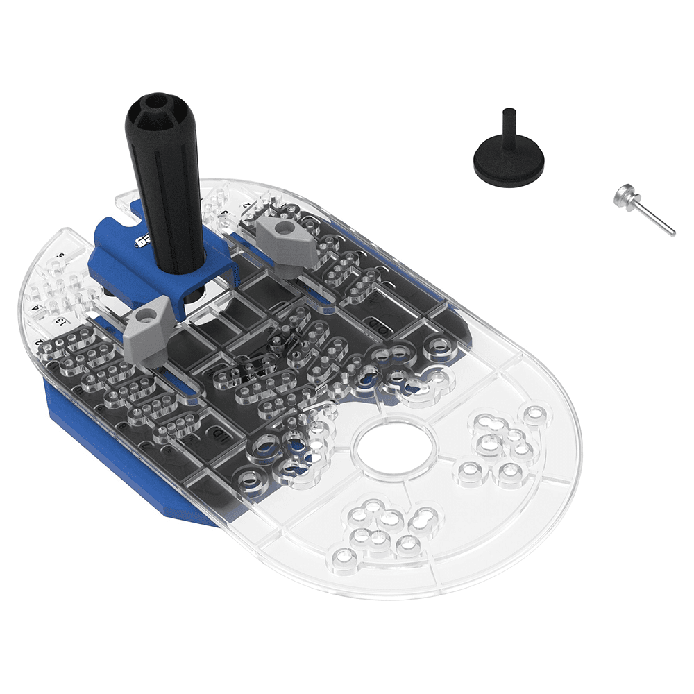 3-1/2" - 15" Trim Router Edge Guide Main - Image
