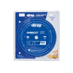 Kreg 12" SureCut™ Fine Finishing 80-Tooth Saw Blade - Image 2