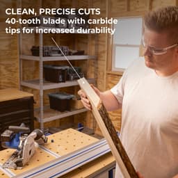 Kreg 6 1/2" Adaptive Cutting System 40-Tooth Thin Kerf Saw Blade - Image 3