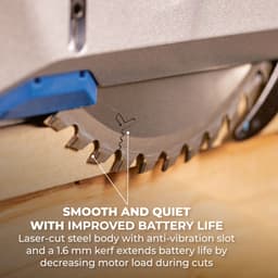 Kreg 6 1/2" Adaptive Cutting System 40-Tooth Thin Kerf Saw Blade - Image 4