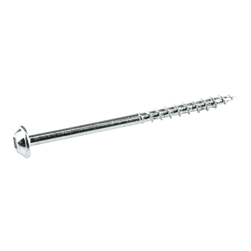 #8 x 2-1/2" Maxi-Loc Head Face Frame/Pocket-Hole Screw, Square Drive Coarse Thread and Type 17 Auger Point, Zinc, Box of 2.5 Hundred by Kreg - Main Image