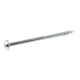 #8 x 2-1/2" Maxi-Loc Head Face Frame/Pocket-Hole Screw, Square Drive Coarse Thread and Type 17 Auger Point, Zinc, Box of 2.5 Hundred by Kreg - Main Image