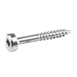 #6 x 1" Modified Pan Head Face Frame/Pocket-Hole Screw, Square Drive Fine Thread and Type 17 Auger Point, Zinc, Box of 5 Hundred by Kreg - Main Image