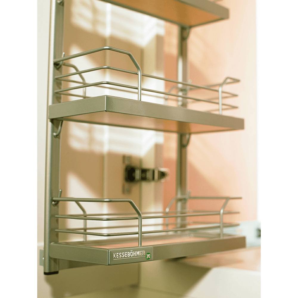 3/4" Spice Rack Frame Set, Champagne Alt 2 - Image