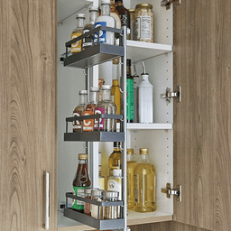 3/4" Spice Rack Frame Set, Anthracite Main - Image