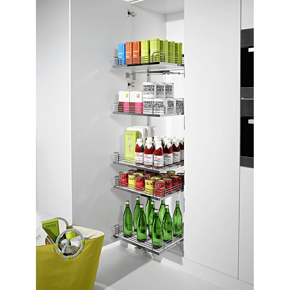 TANDEM 15" W x 45" H Frame Set for Door Soft Closers, Champagne Alt 1 - Image
